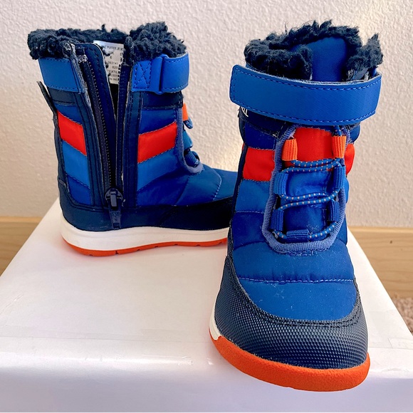 **EUC** MERRELL JR. ALPINE PUFFER WATERPROOF CALF-HIGH SNOW-BOOTS - Picture 8 of 9